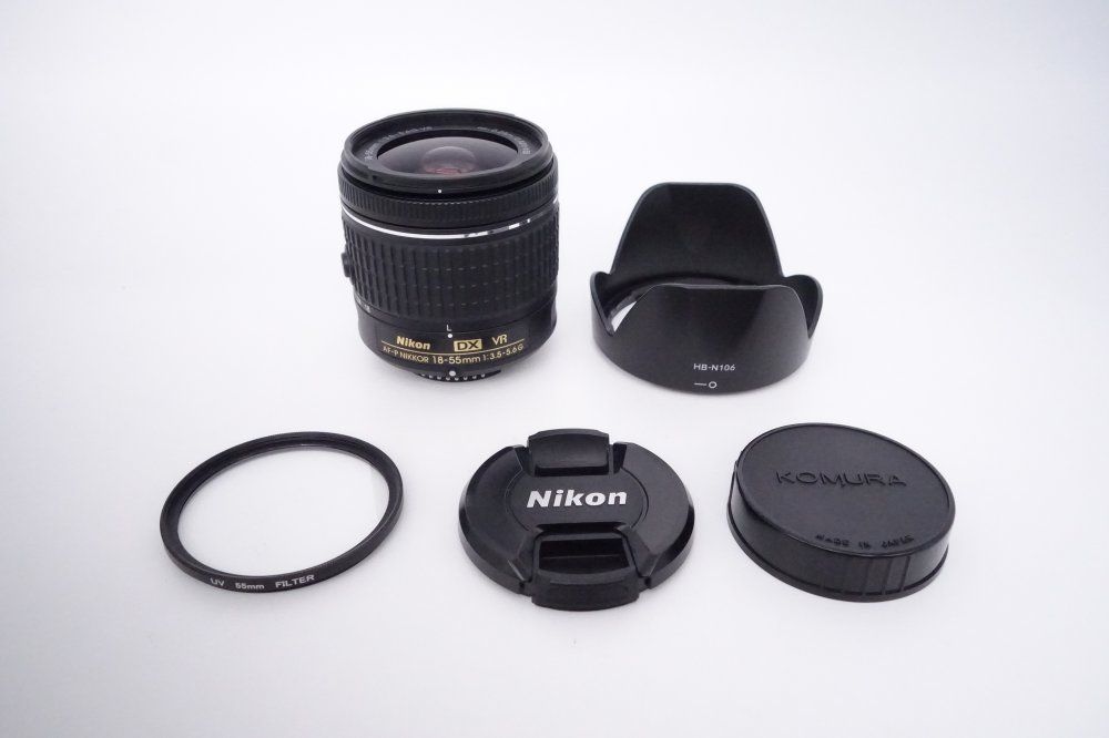 極上品】ニコン Nikon 標準ズームレンズ AF-P DX NIKKOR 18-55mm f/3.5