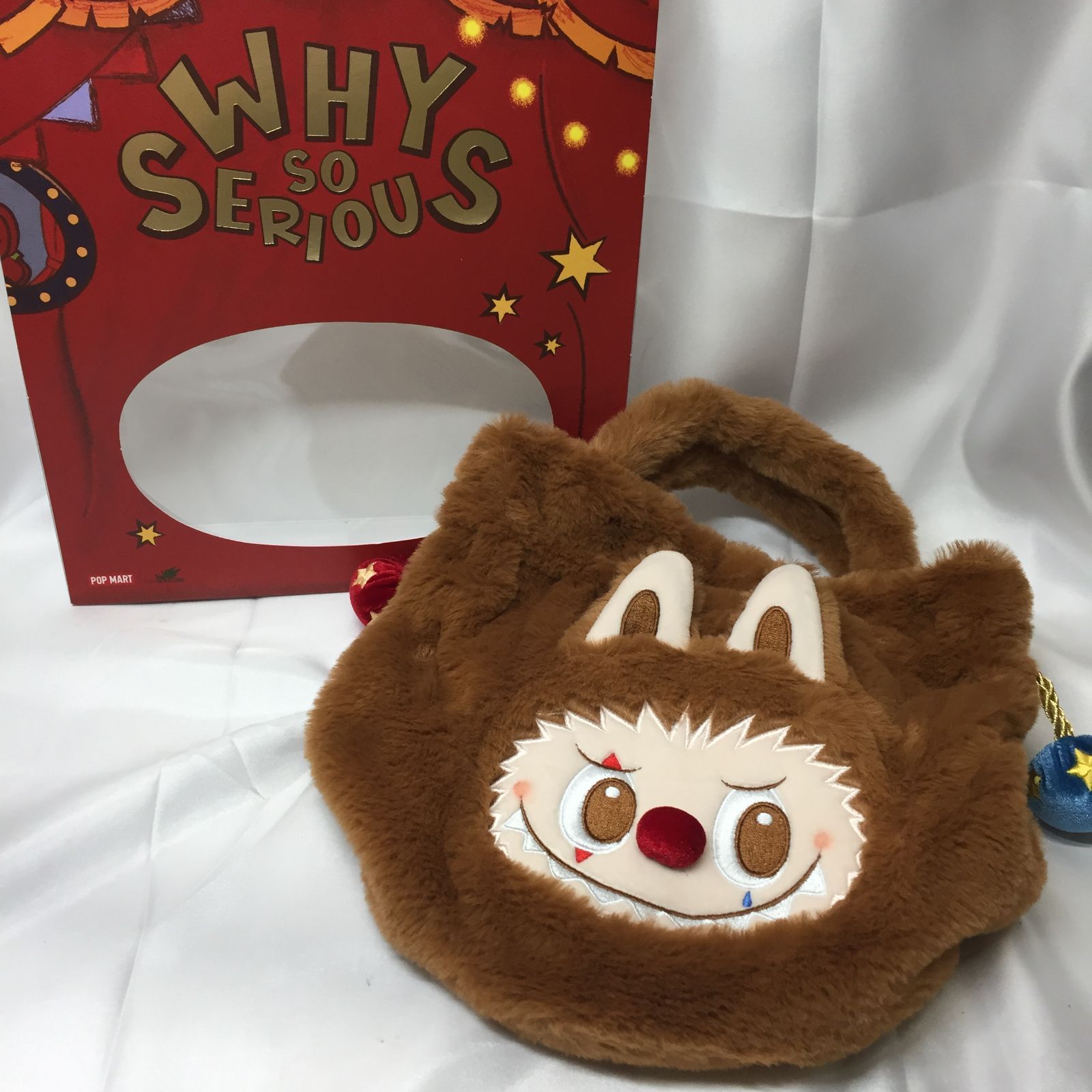 S【ラブブ】POPMART WHY SO SERIOUS ラブブ キャンディポーチ - メルカリ
