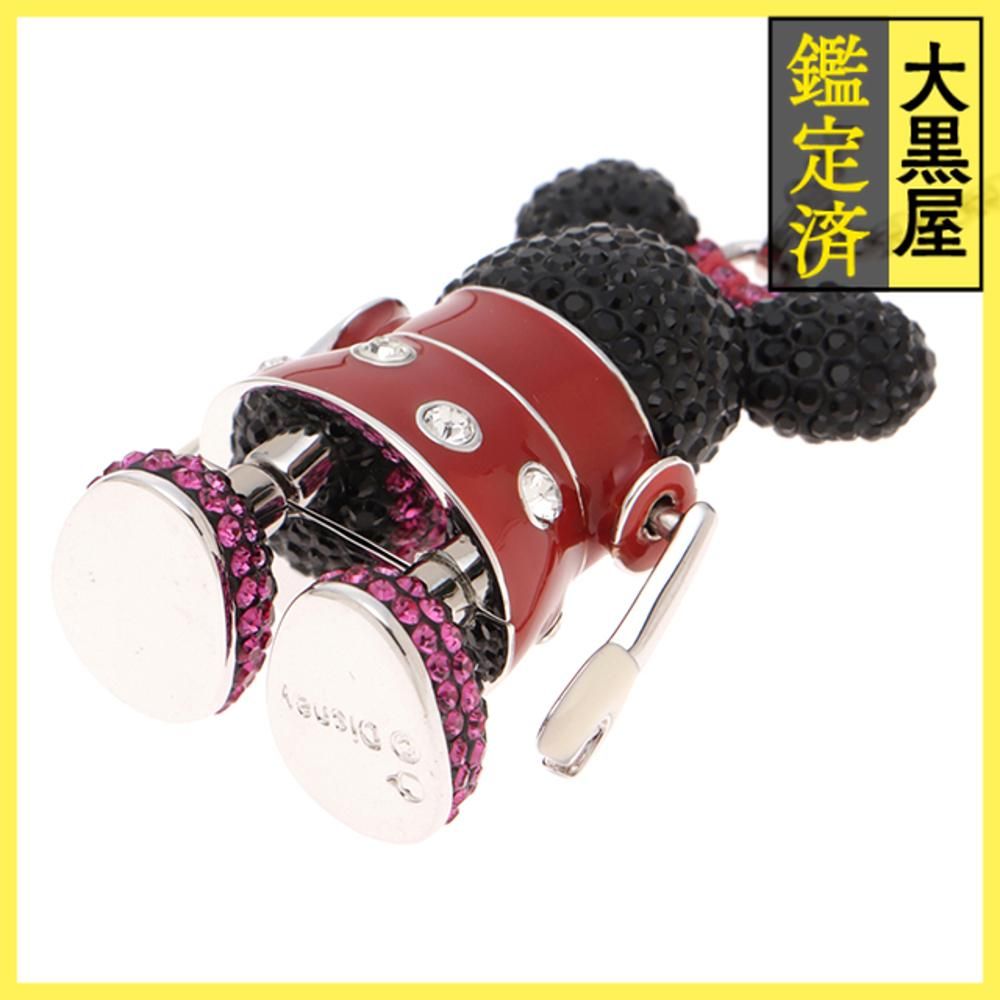 赤いイヤーマフの可愛いロッキングペンギン スワロフスキー社製　新品未使用 スワロフスキー Disney ロボットミニーネックレス - 【472】 【公式通販】