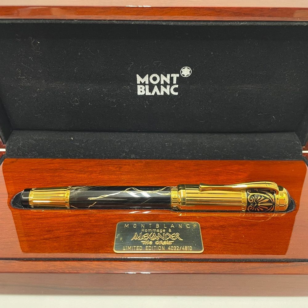 激レア　モンブラン パトロンシリーズ　アレキサンダー大王　4810本限定　未開封 ジャンク】モンブラン MONTBLANCE パトロンシリーズ1998