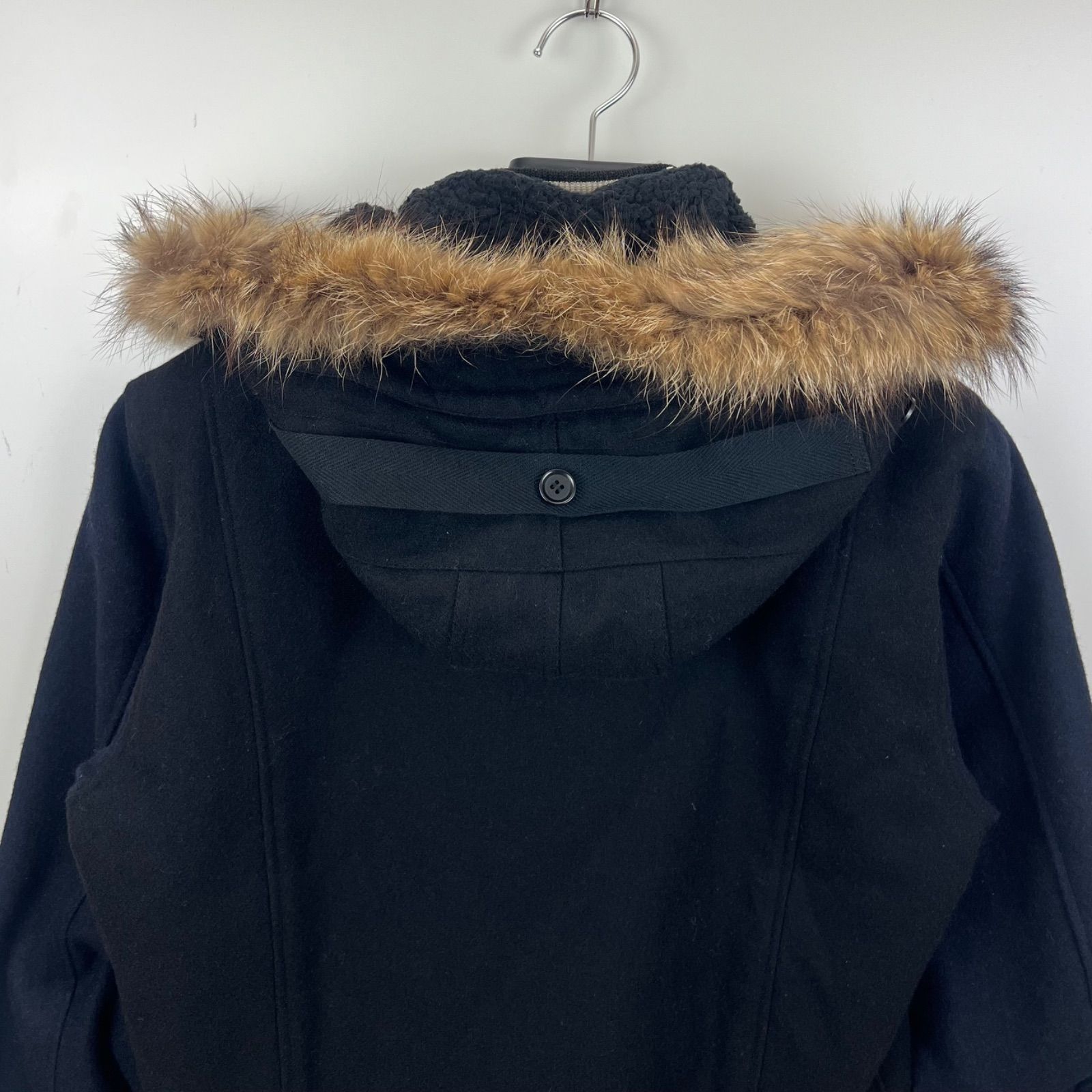 GILET 00s archive docking fur hoodie varsity jacket 2 ジレ