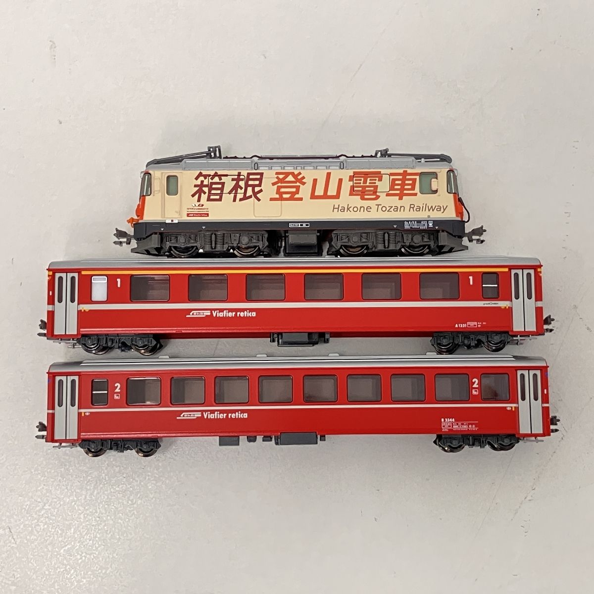 KATO 10-1514 Ge4/4-II 箱根登山電車+EWI客車 3両セット Nゲージ 鉄道