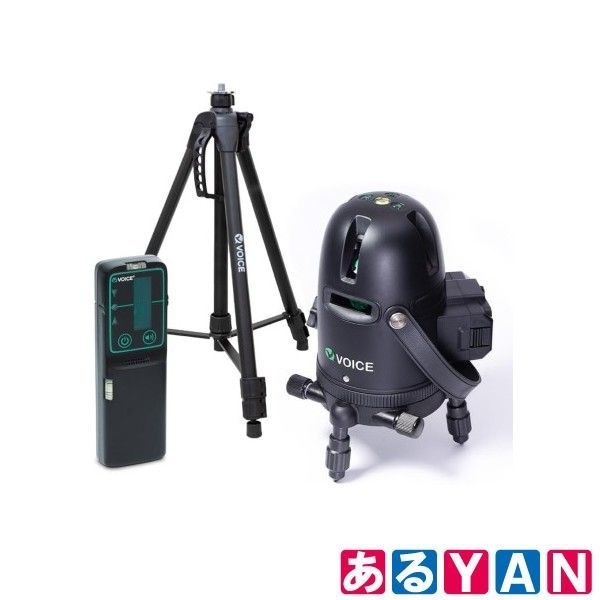 新品 未使用) VOICE レーザー墨出し器 5ライン グリーンレーザー Model