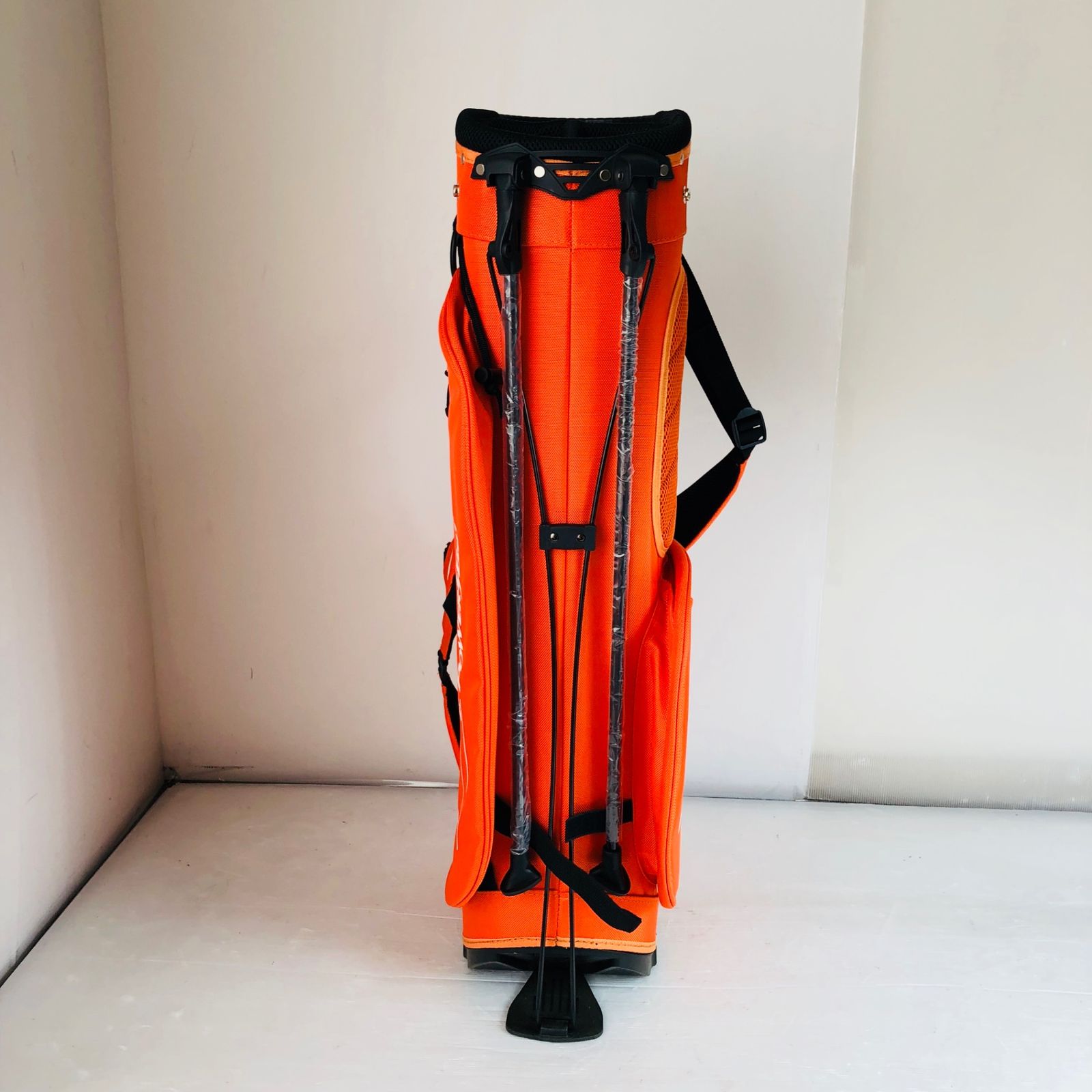 HEAD ヘッド オレンジ スタンド 9型 キャディバッグ オンライン ゴルフ