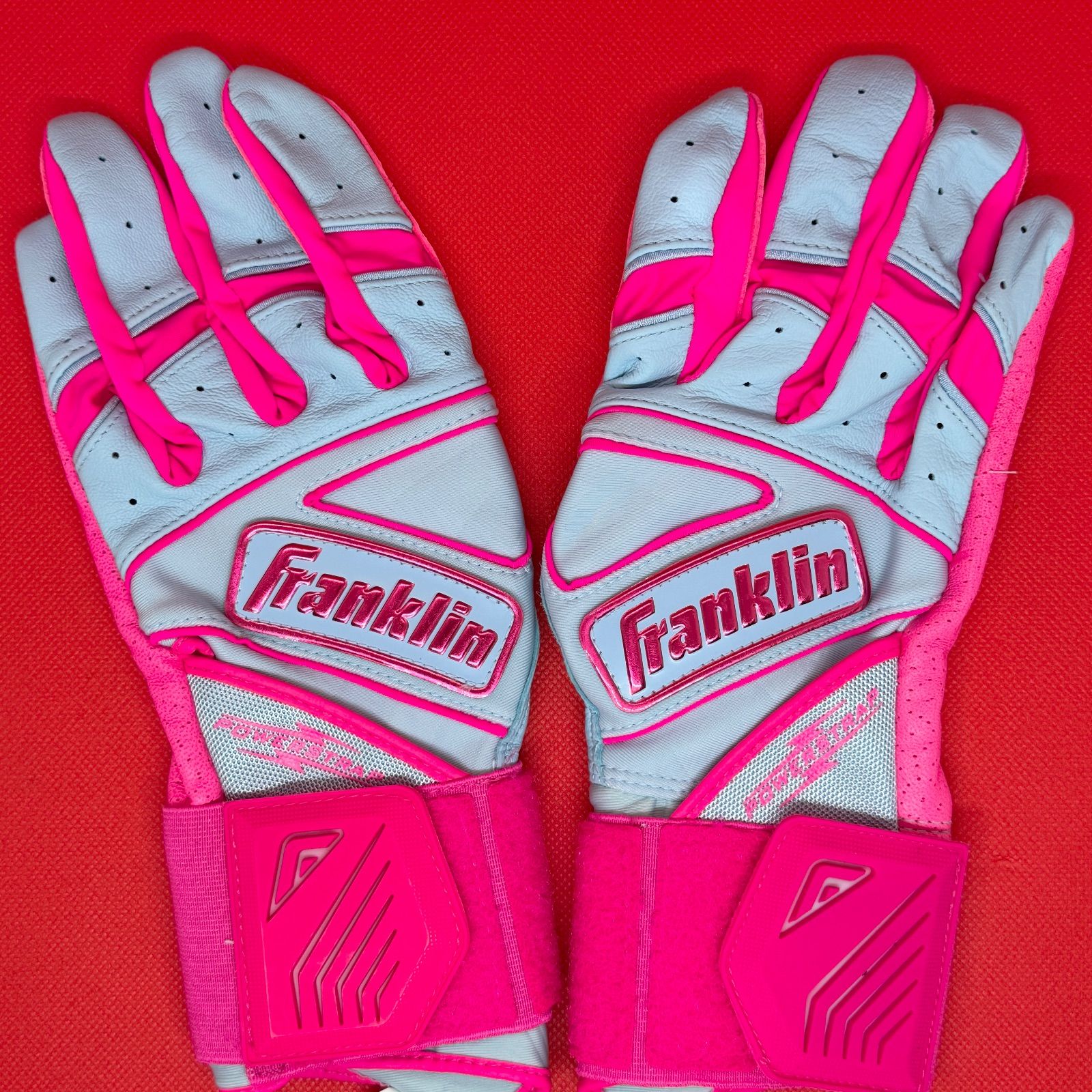 フランクリン バッティンググローブ パワーストラップ インフィニット コットンキャンディ