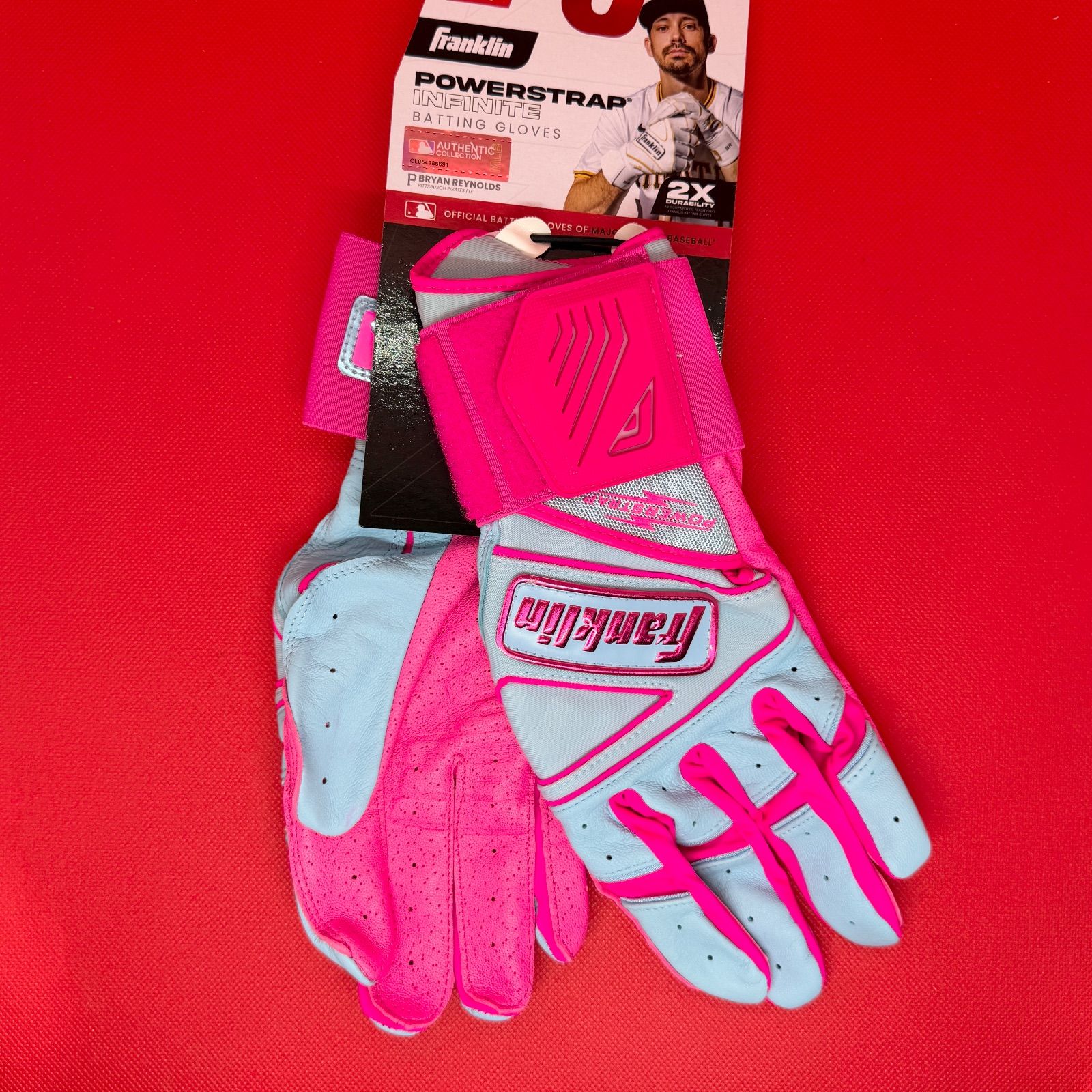 フランクリン バッティンググローブ パワーストラップ インフィニット コットンキャンディ