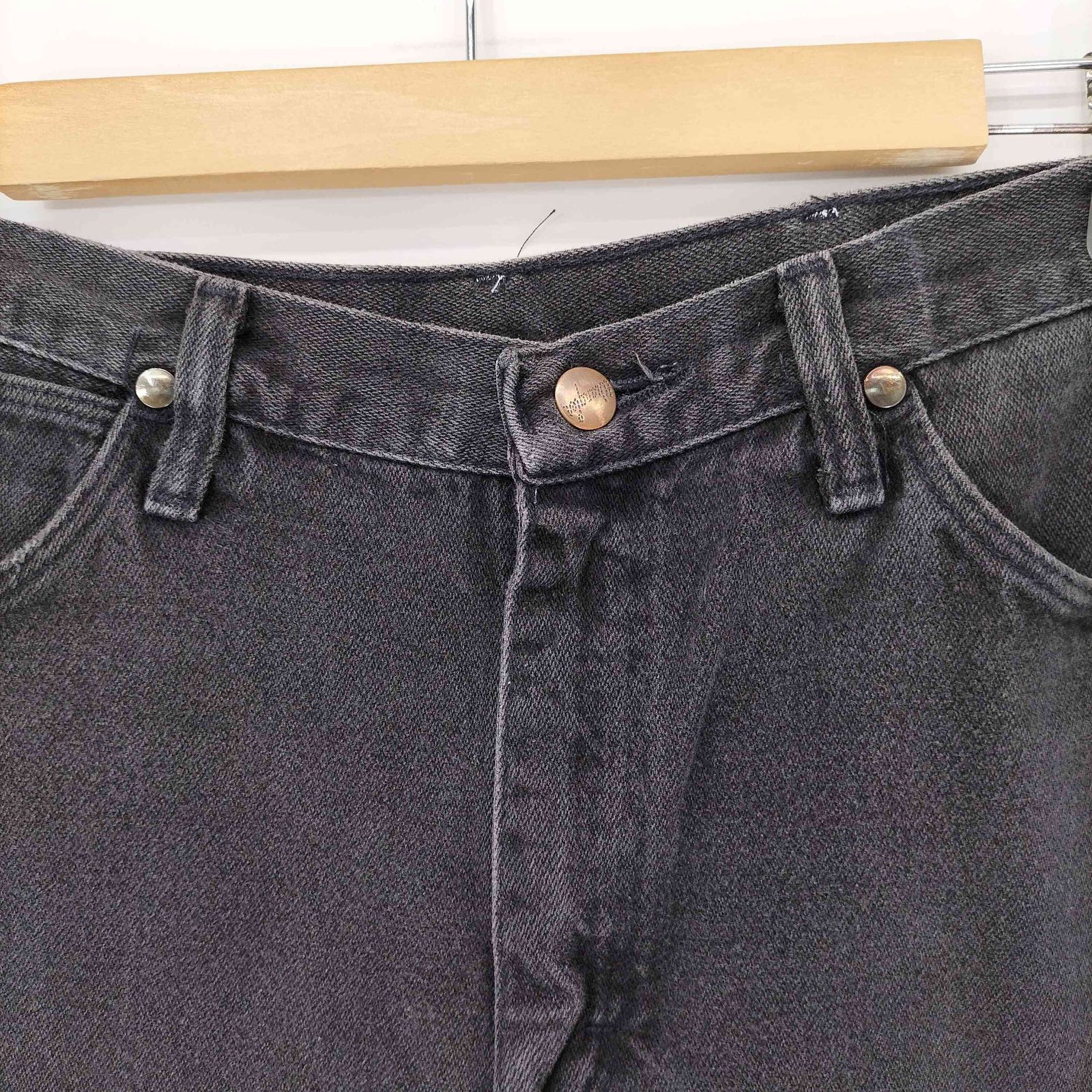 ラングラー Wrangler 90S USA製 936WBK 後染めブラックデニム メンズ 