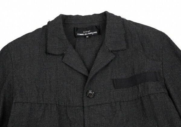 トリココムデギャルソンtricot COMME des ストア GARCONSシワ加工