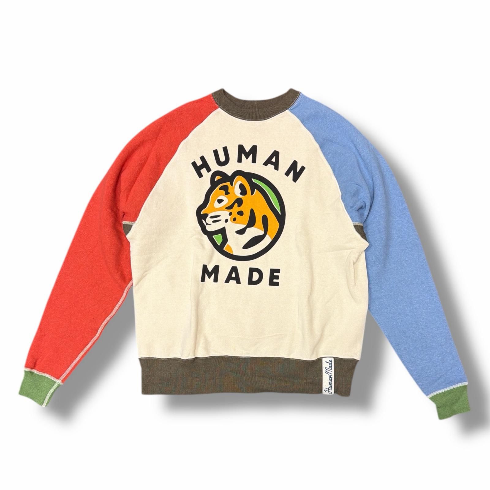 HUMAN MADE TSURIAMI CRAZY PASTEL SWEAT 吊り編みクレイジー