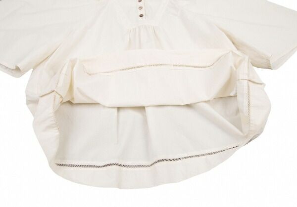 ミナペルホネンmina perhonen フレアスリーブコットントップス