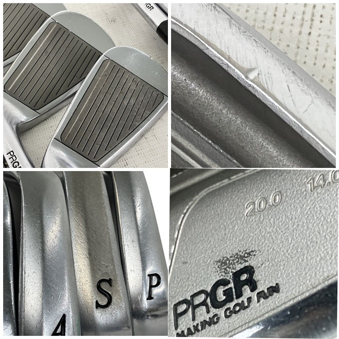 PRGR DATA822 5-9.A.S.P アイアン DATA060 M-37 8本セット プロギア