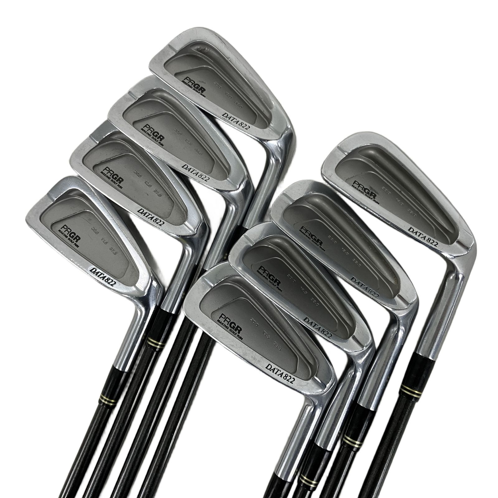 PRGR DATA822 5-9.A.S.P アイアン DATA060 M-37 8本セット プロギア