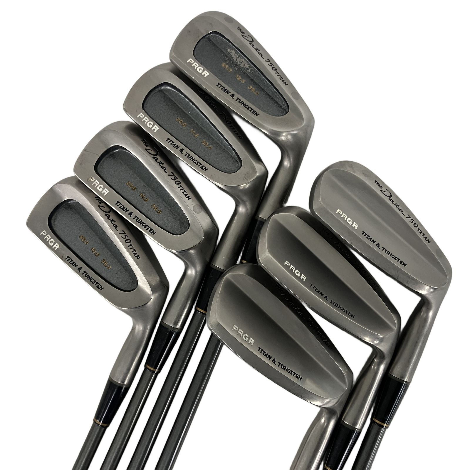 PRGR プロギア The Data 750 TITAN メンズ アイアン 6 9 A S P 7本セット M 40 ゴルフクラブ