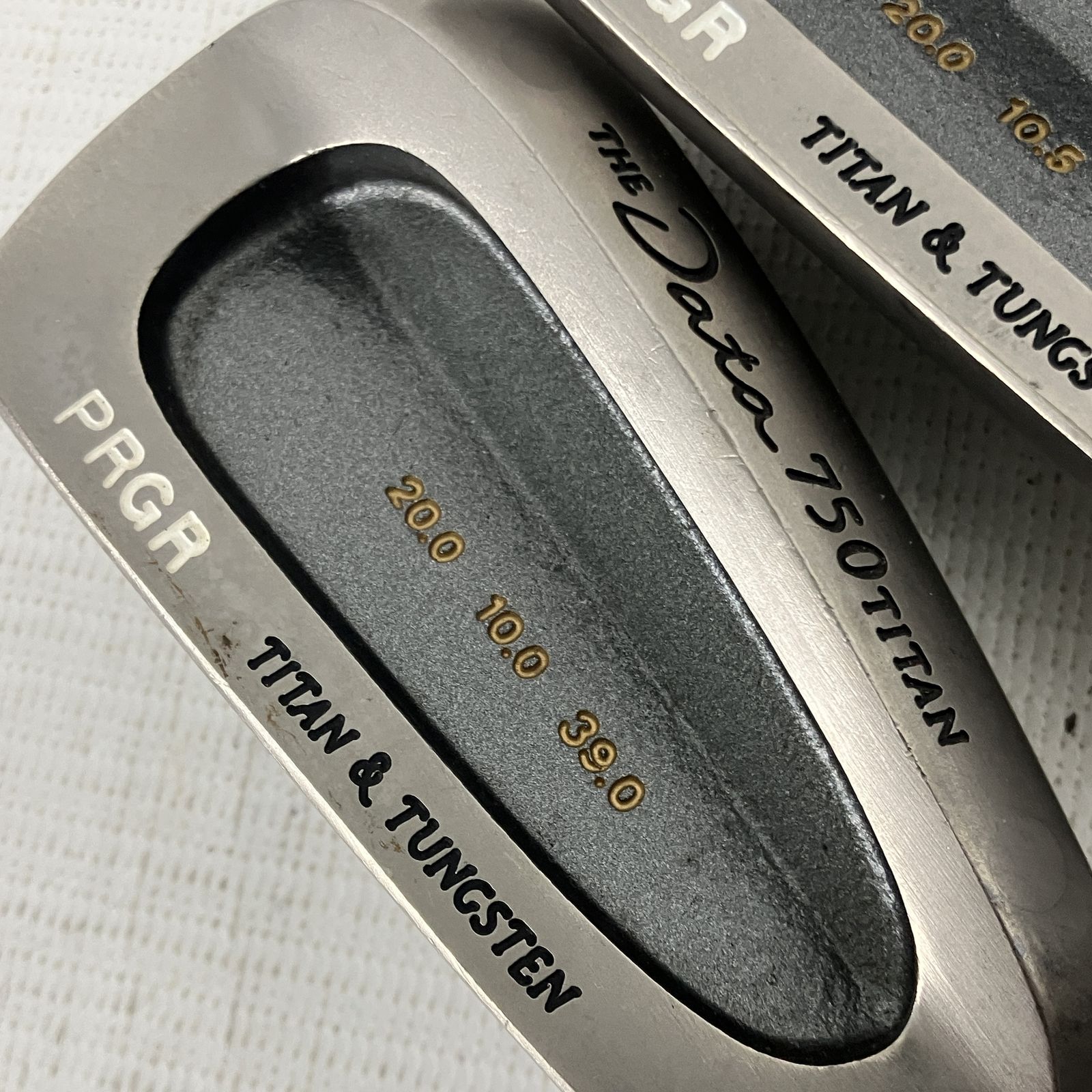 PRGR プロギア The Data 750 TITAN メンズ アイアン 6-9.A.S.P 7本セット M-40 ゴルフクラブ