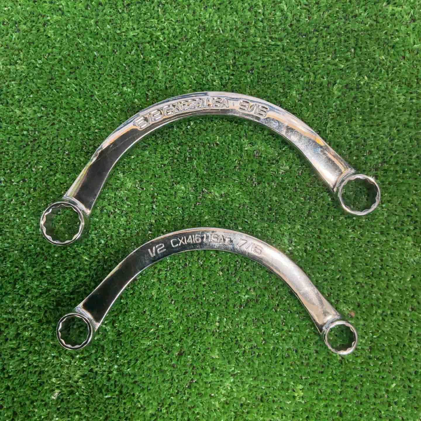 スナップオン Snap-on ハーフムーンメガネレンチCX 1416 1820 2本セット