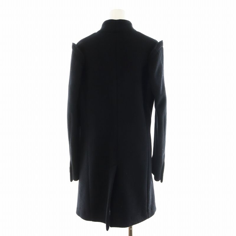 ディウカ divka ノーカラーコート ロング丈 アウター ウール カシミヤ