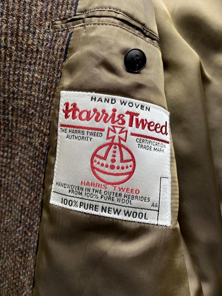 工場 THE SUIT COMPANY スーツカンパニー ハリスツイード ジャケット