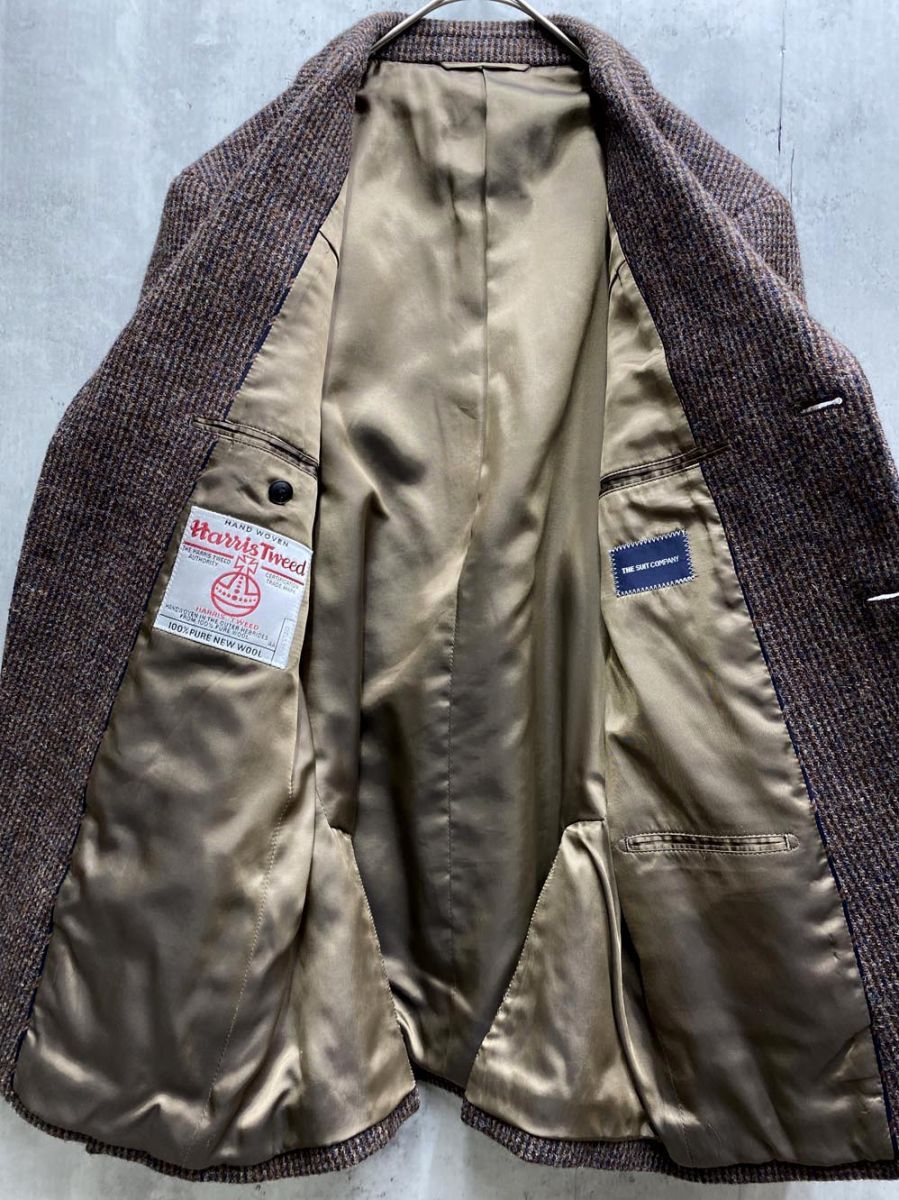 工場 THE SUIT COMPANY スーツカンパニー ハリスツイード ジャケット