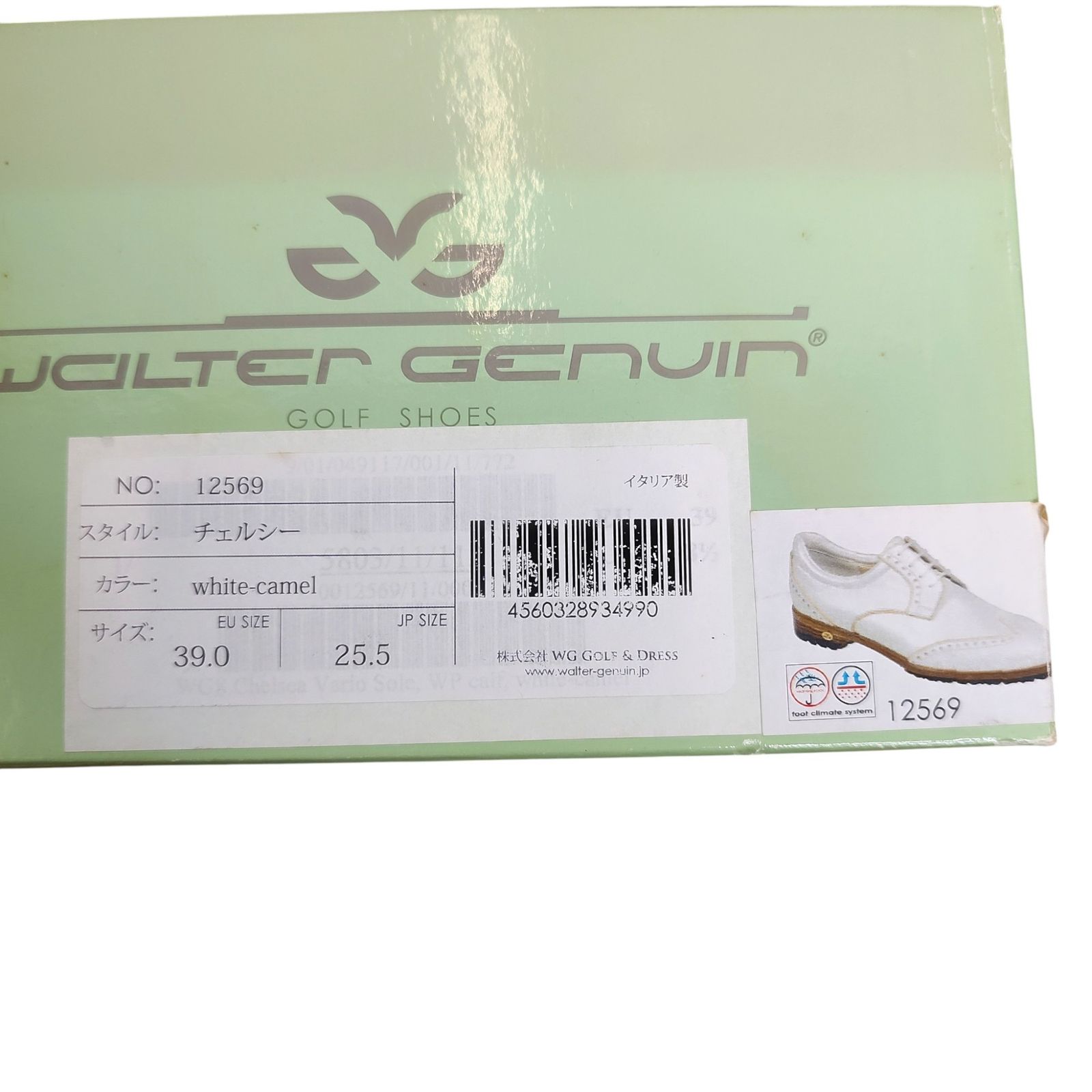 WALTER GENUIN ウォルタ ・ジェヌイン ゴルフ チェルシー シューズ 