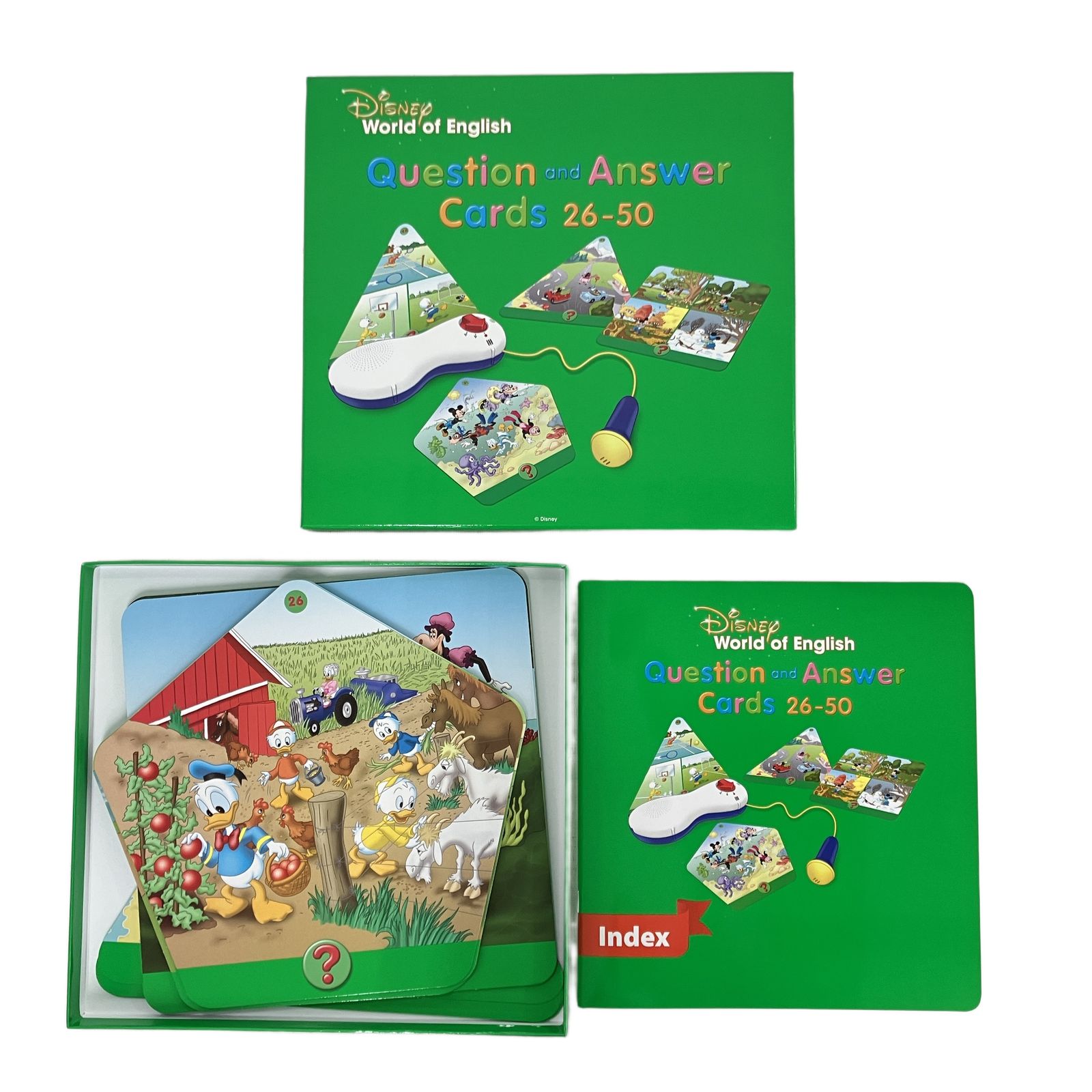 DWE トークアロング Q&Aカードセット 2020年頃 ディズニー英語システム