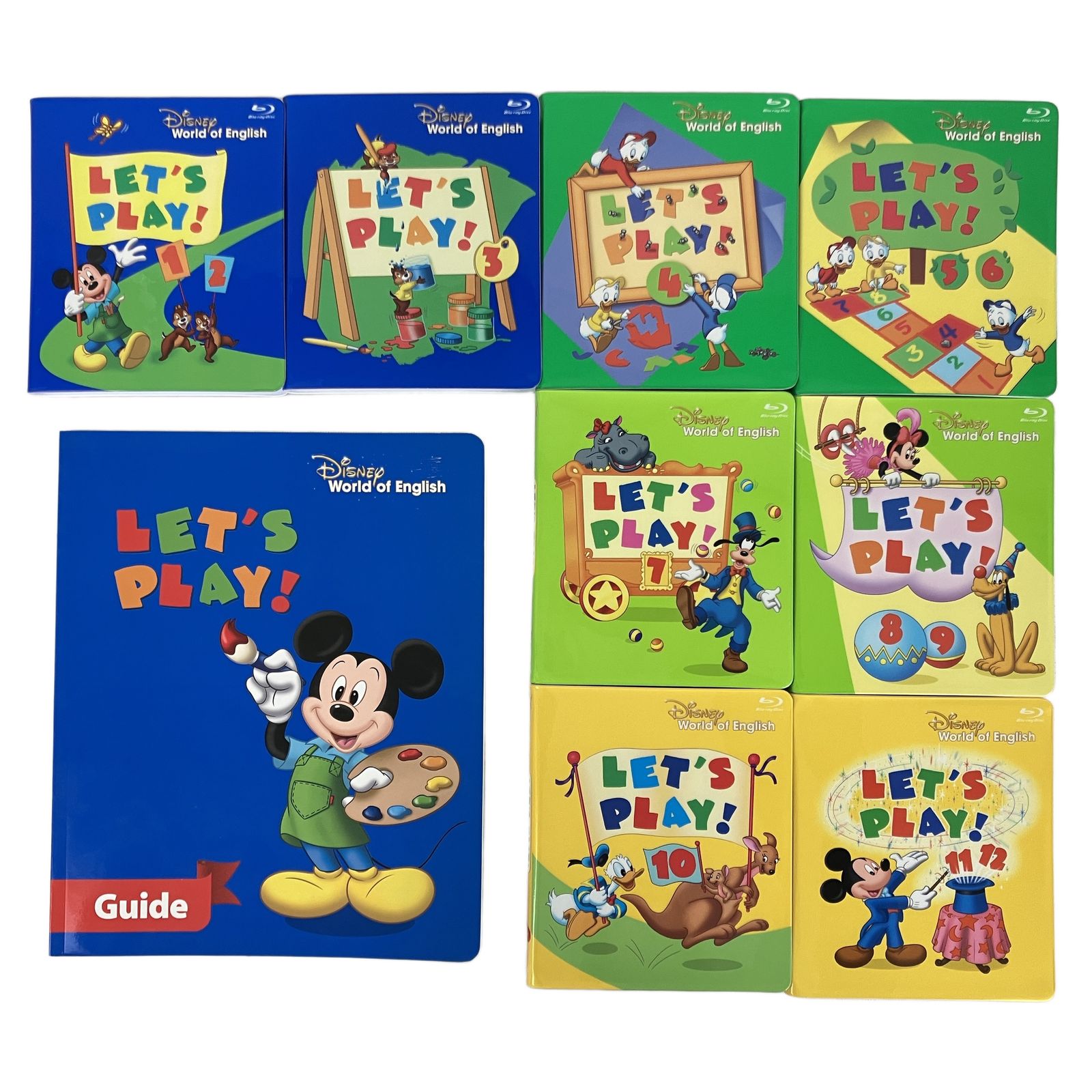 DWE レッツプレイ プレイアロング 2020年頃 Blu-ray版 ディズニー英語