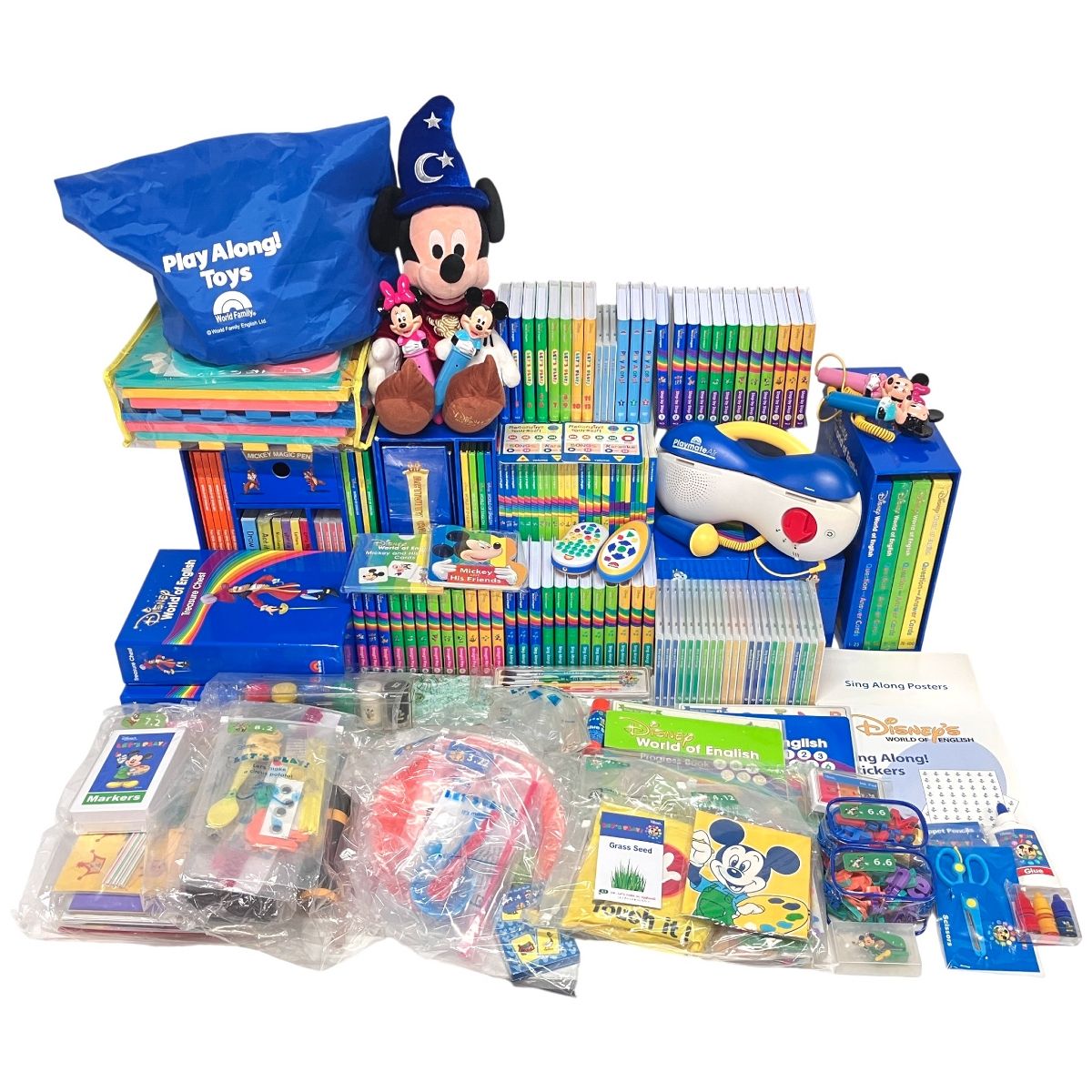 ディズニーワールドイングリッシュ　メインプログラム セット DWE絵本,DWEブック,メインプログラムの説明と、中古販売＆高価買取 キッズ・ファミリー