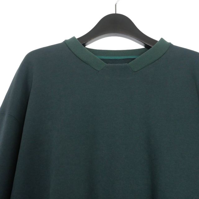 ゲンイザワ GEN IZAWA 25AW lapel design sweat shirt スウェット