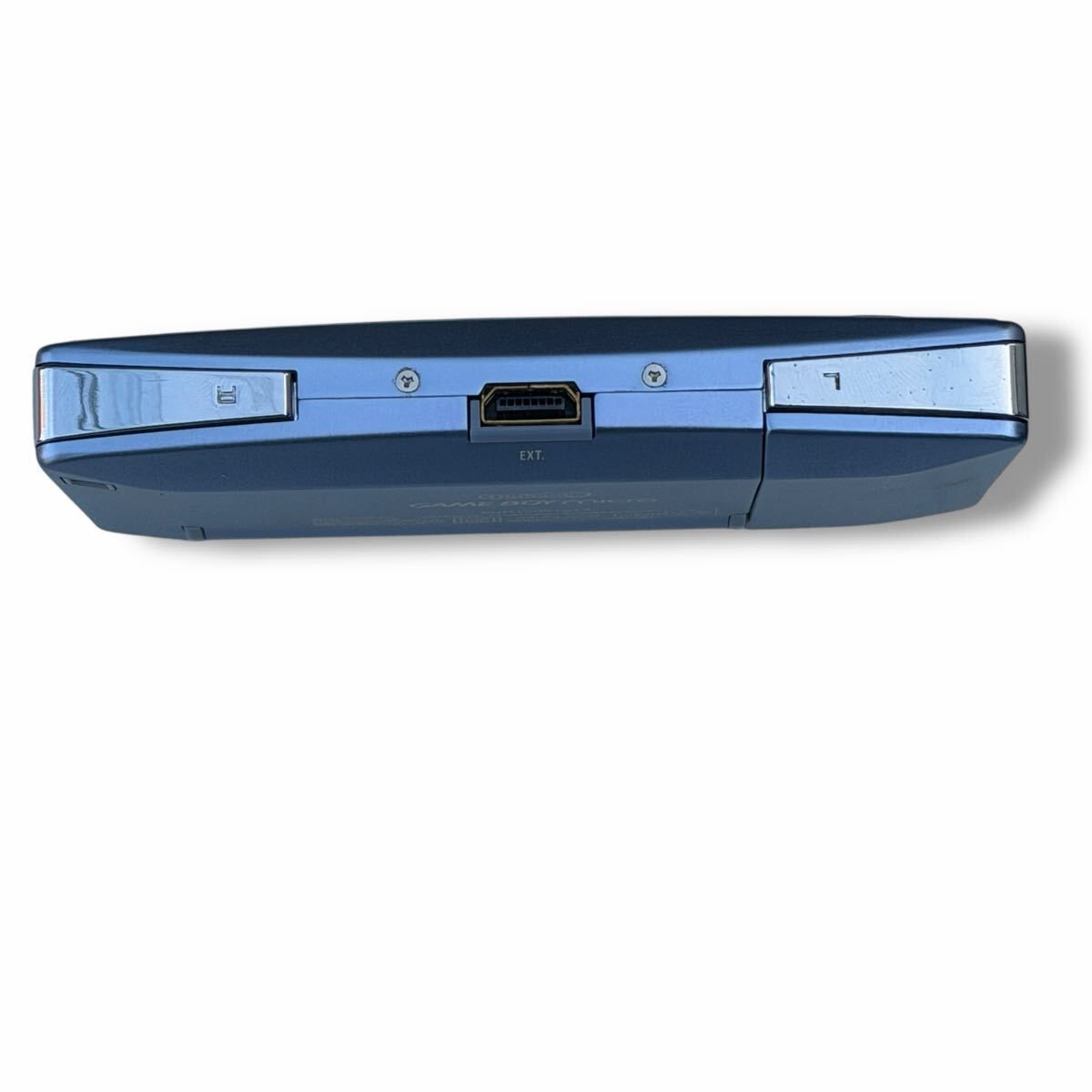  動作品 GBmicro GAME BOY micro ゲームボーイミクロ 本体 OXY 001 ブルー 任天堂 Nintendo 本体(ゲームボーイ) ゲームボーイ