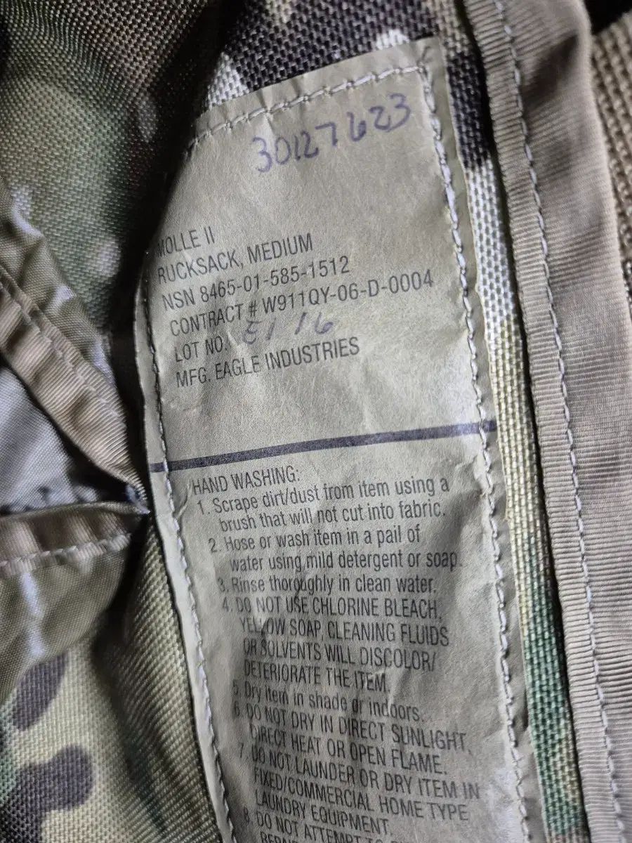 ミリタリー リュック