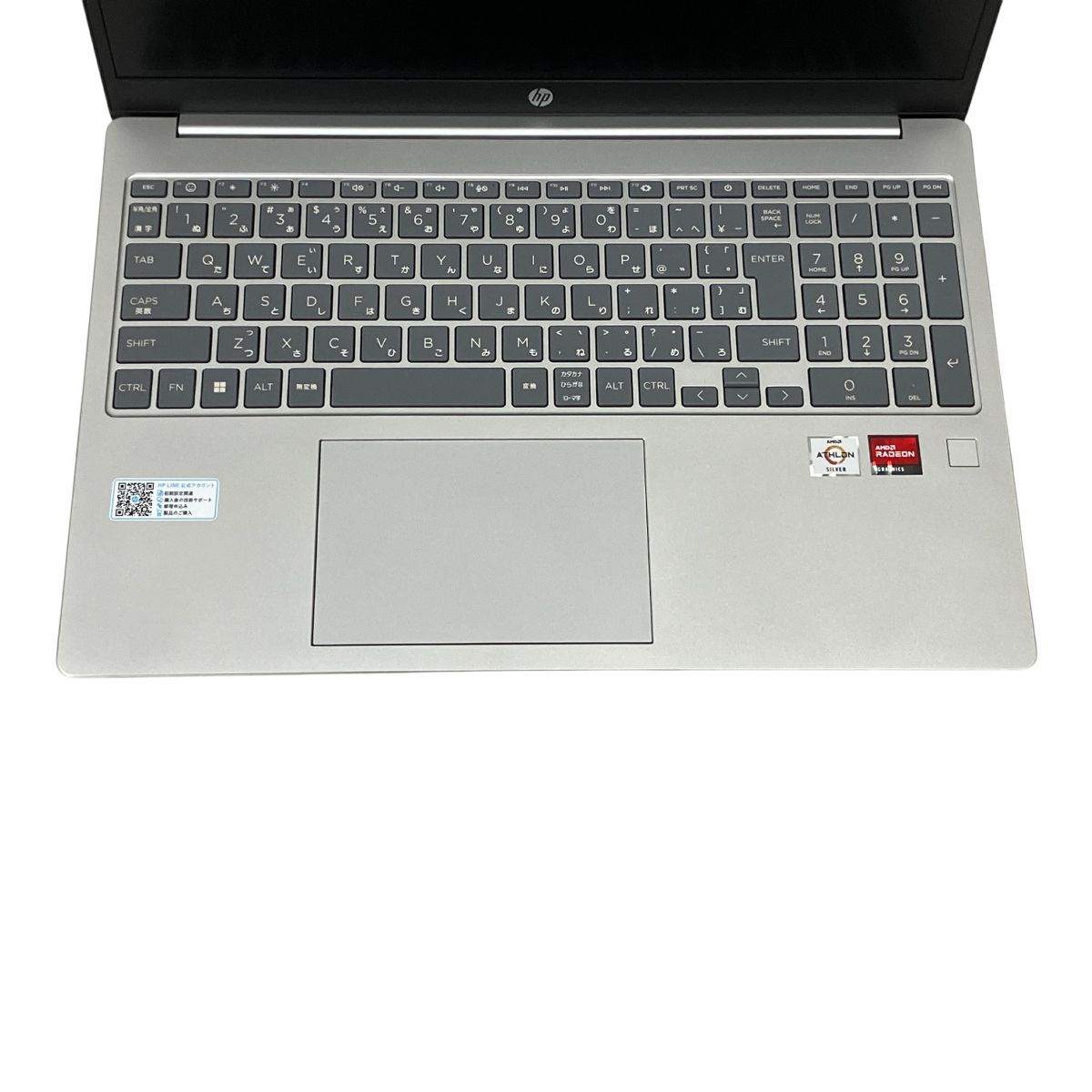 HP ノートPC シルバー　ジャンク扱い HP 15-fc0000AU 15.6インチ ノート パソコン Athlon Silver 7120U 4GB