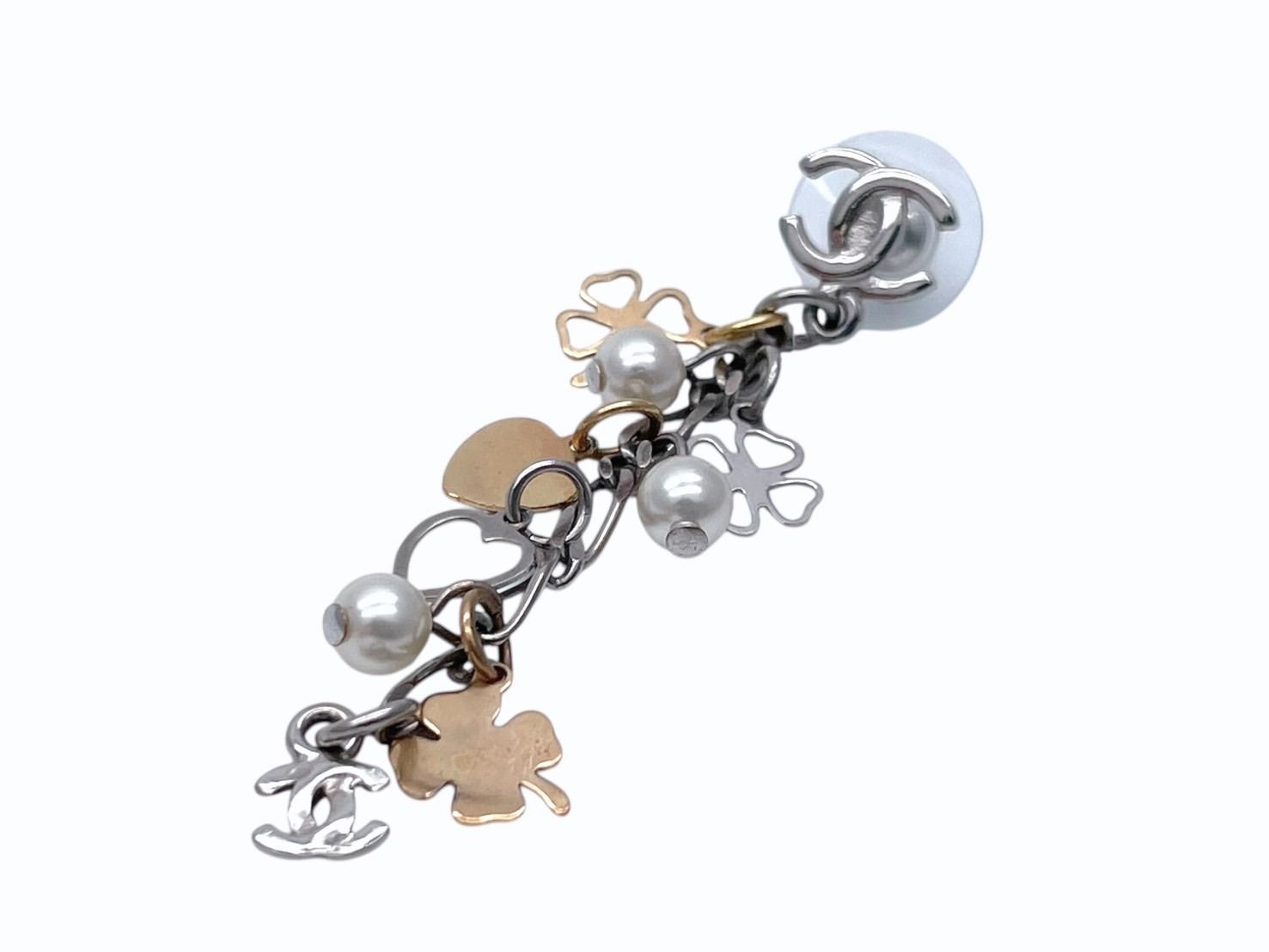 極美品 CHANEL シャネル ドロップピアス 重量約7g 06A刻印 ココマーク
