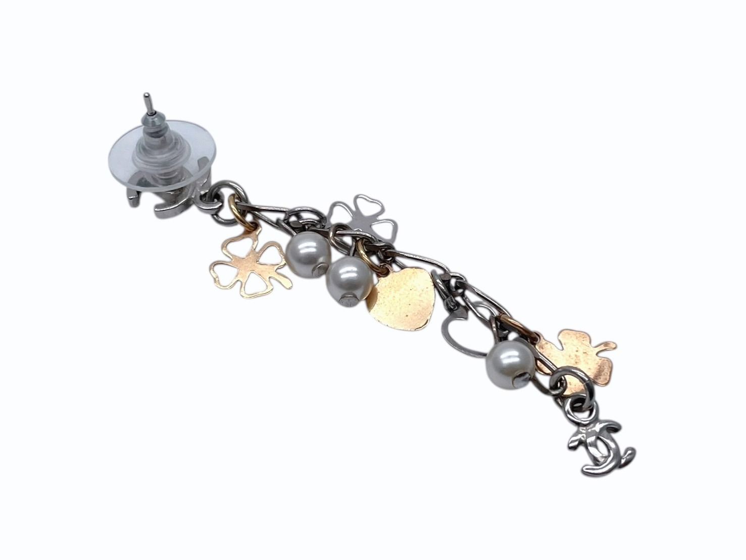 極美品 CHANEL シャネル ドロップピアス 重量約7g 06A刻印 ココマーク