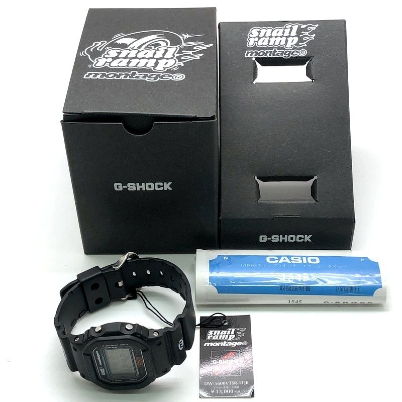 G-SHOCK ジーショック DW-5600VTSR-1T SNAIL RAMP Montage スネイル