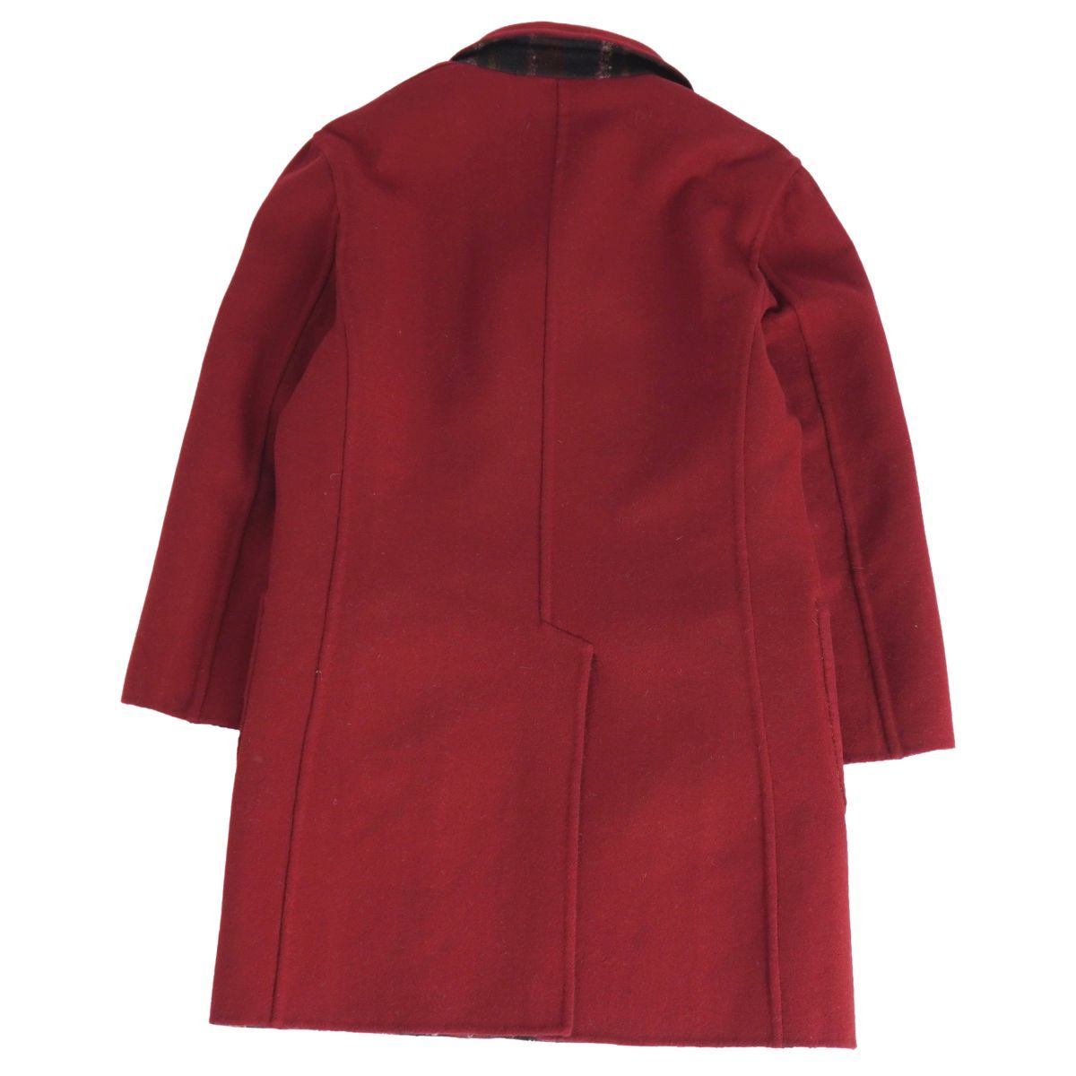 美品 エトロ ETRO コート ロングコート リバーシブル ダブルブレスト