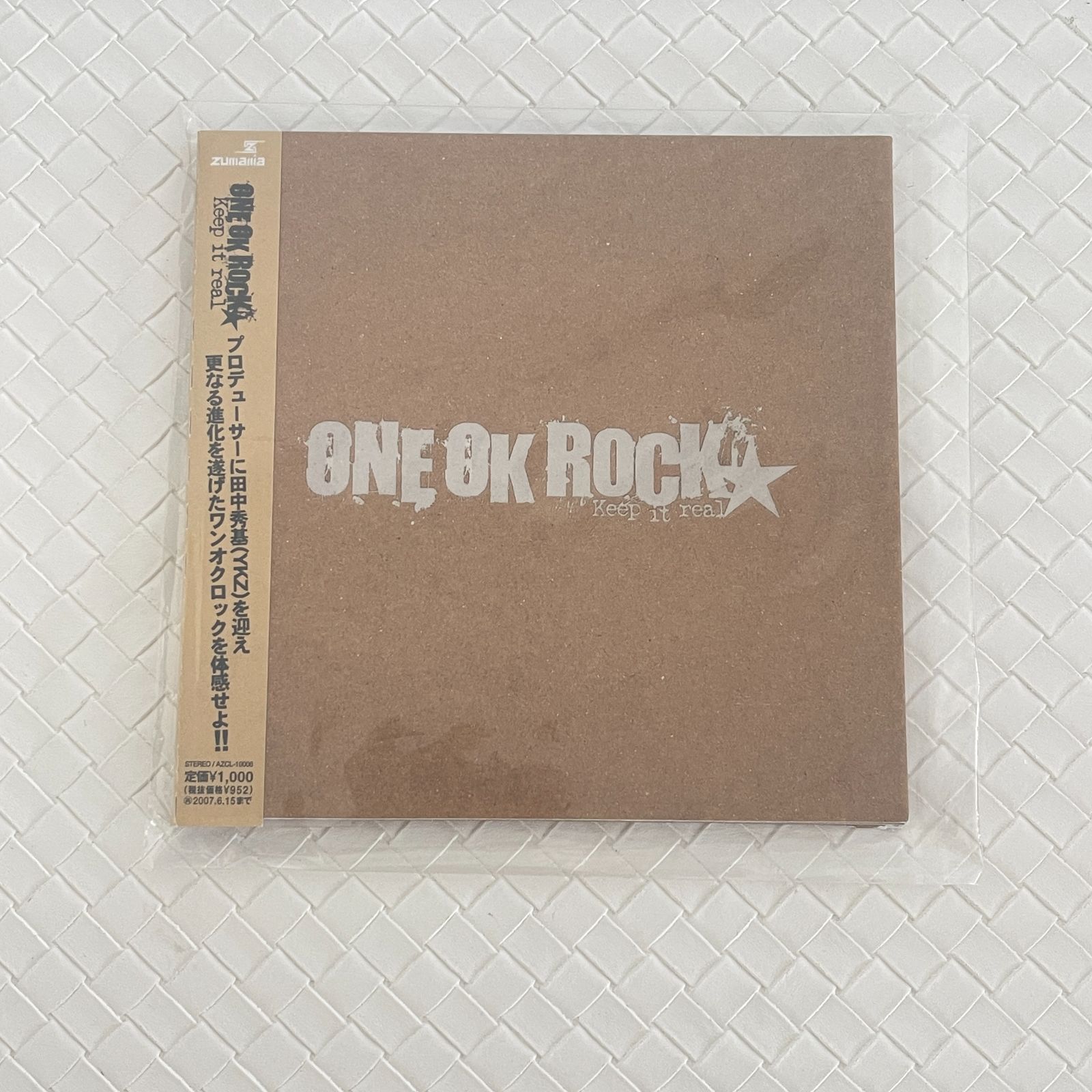 one ok rock インディーズ シングル2nd keep it real 廃盤cd - メルカリ