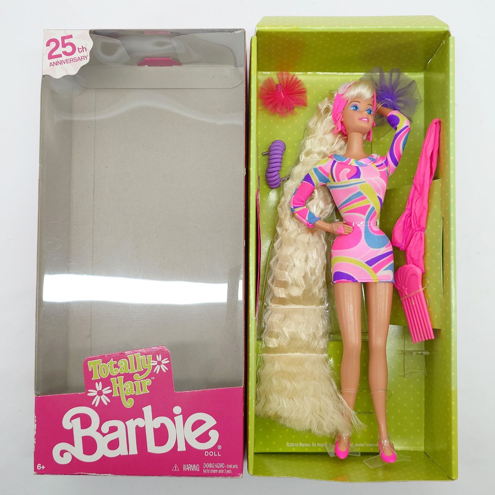 Barbie バービー Totally Hair トータリーヘア 25th Anniversary 25