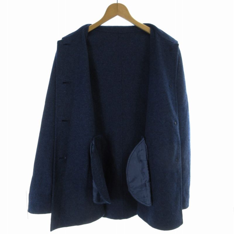 レリアン Leilian STEFANON テーラードジャケット ニット ノーベント