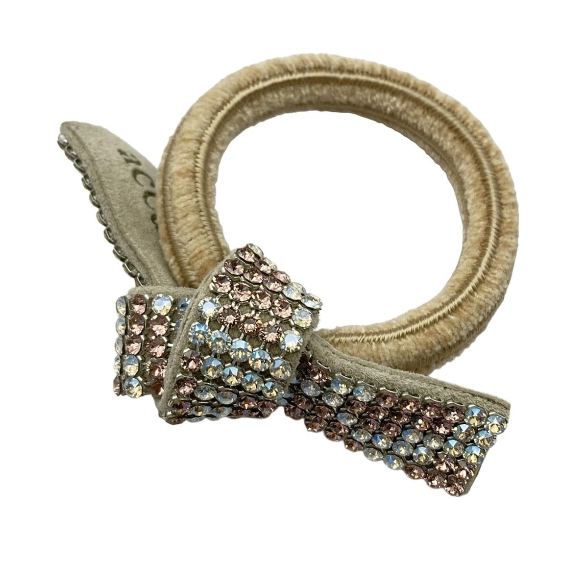 acca アッカ - ベージュ×ピンク×クリア ヘアゴム