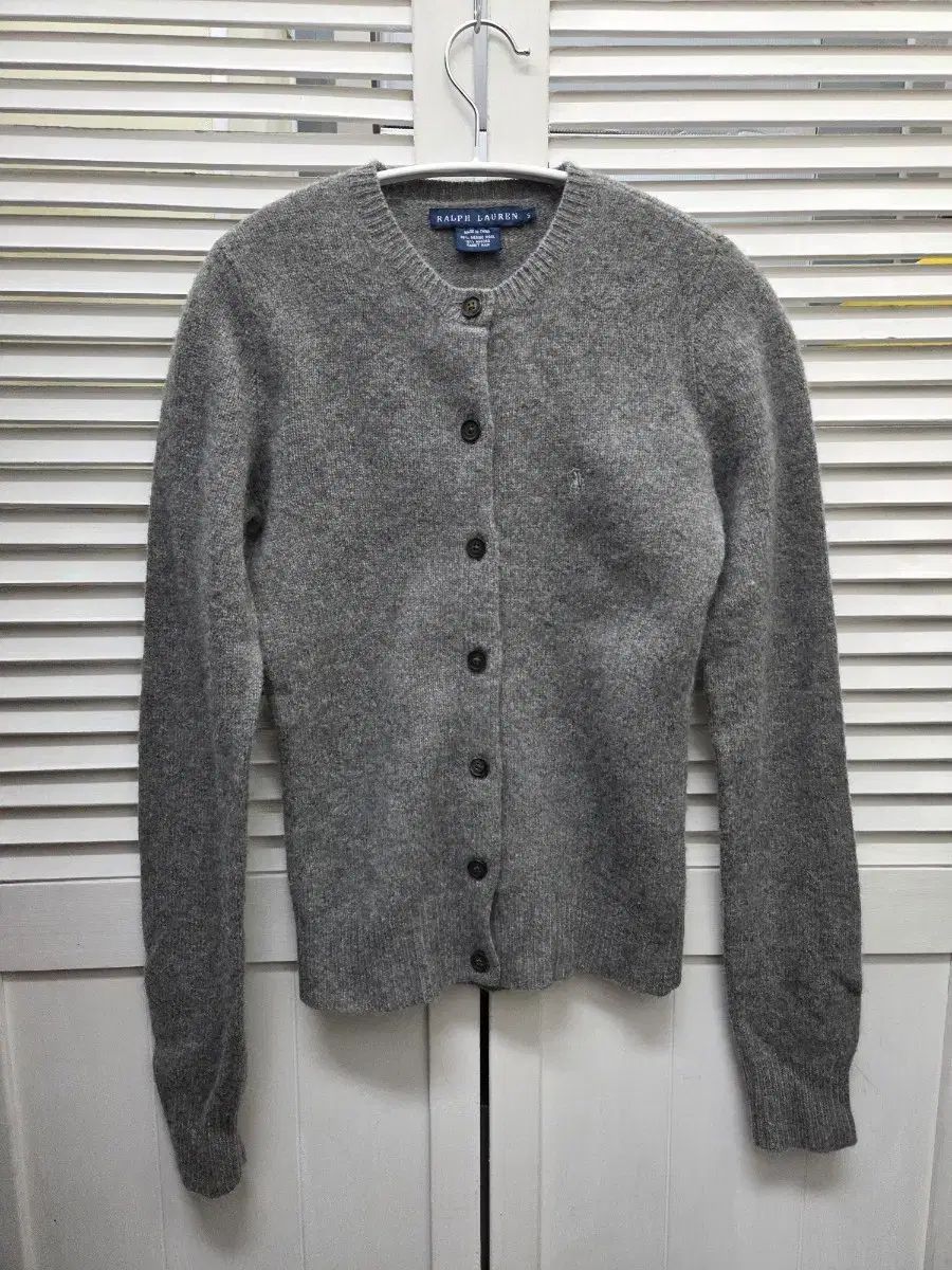 ポロ メリノウール アンゴラ カーディガン