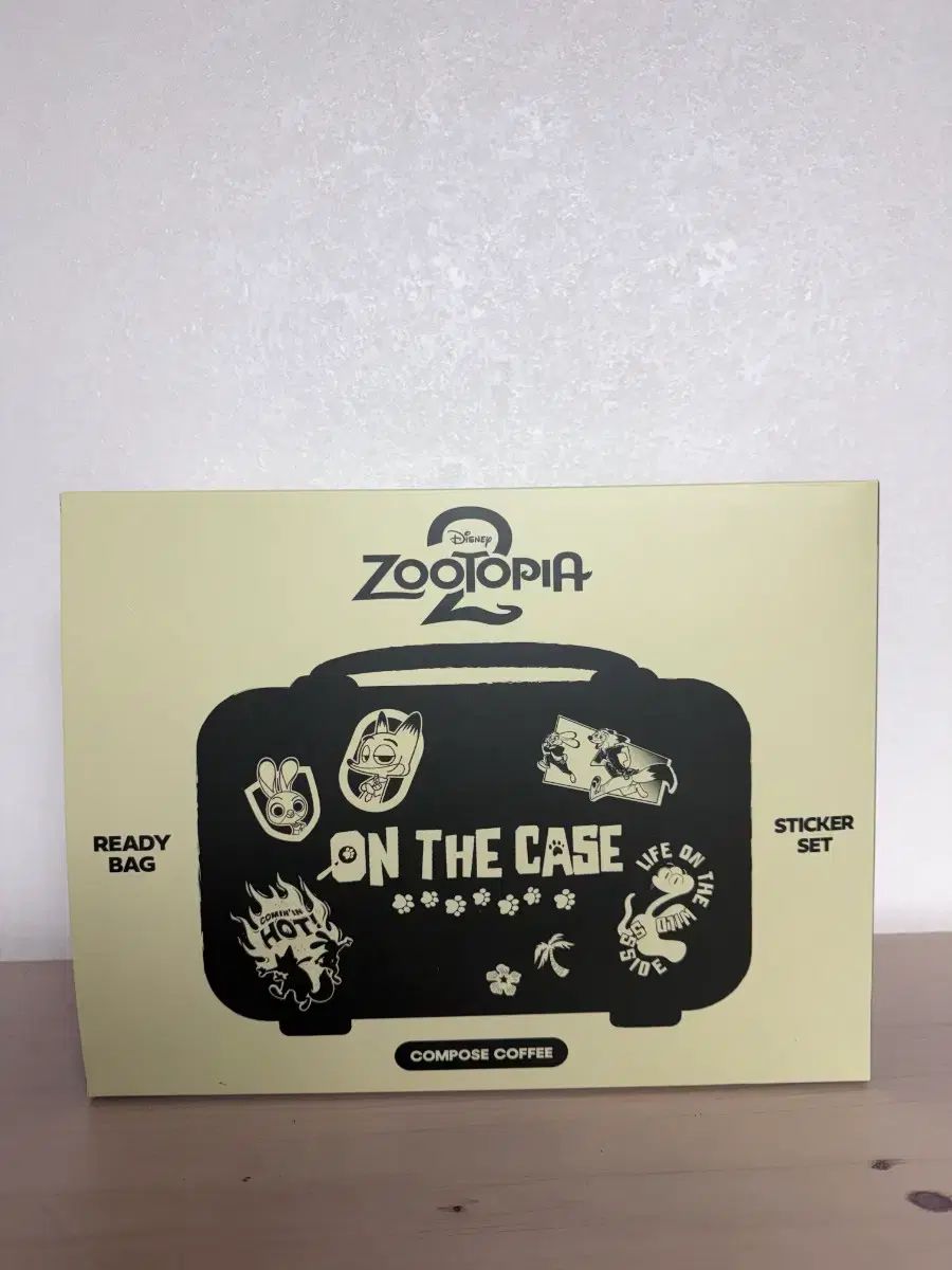 ズートピア ミニキャリーケース キャリアー バッグ ステッカー