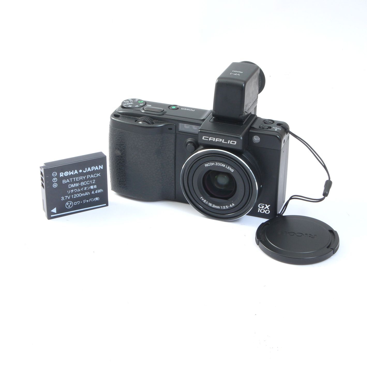 RICOH リコー Caplio GX 100 VF 1 コンパクトデジタルカメラ 一部