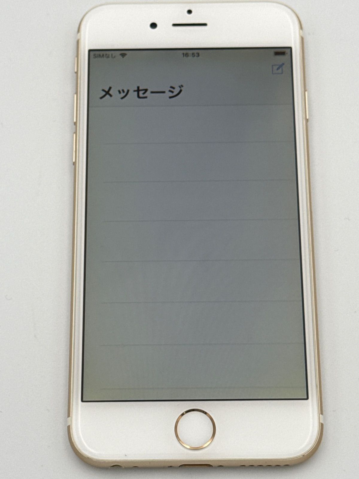 SoftBank iPhone6 16GB ゴールド バッテリー95％ - メルカリ
