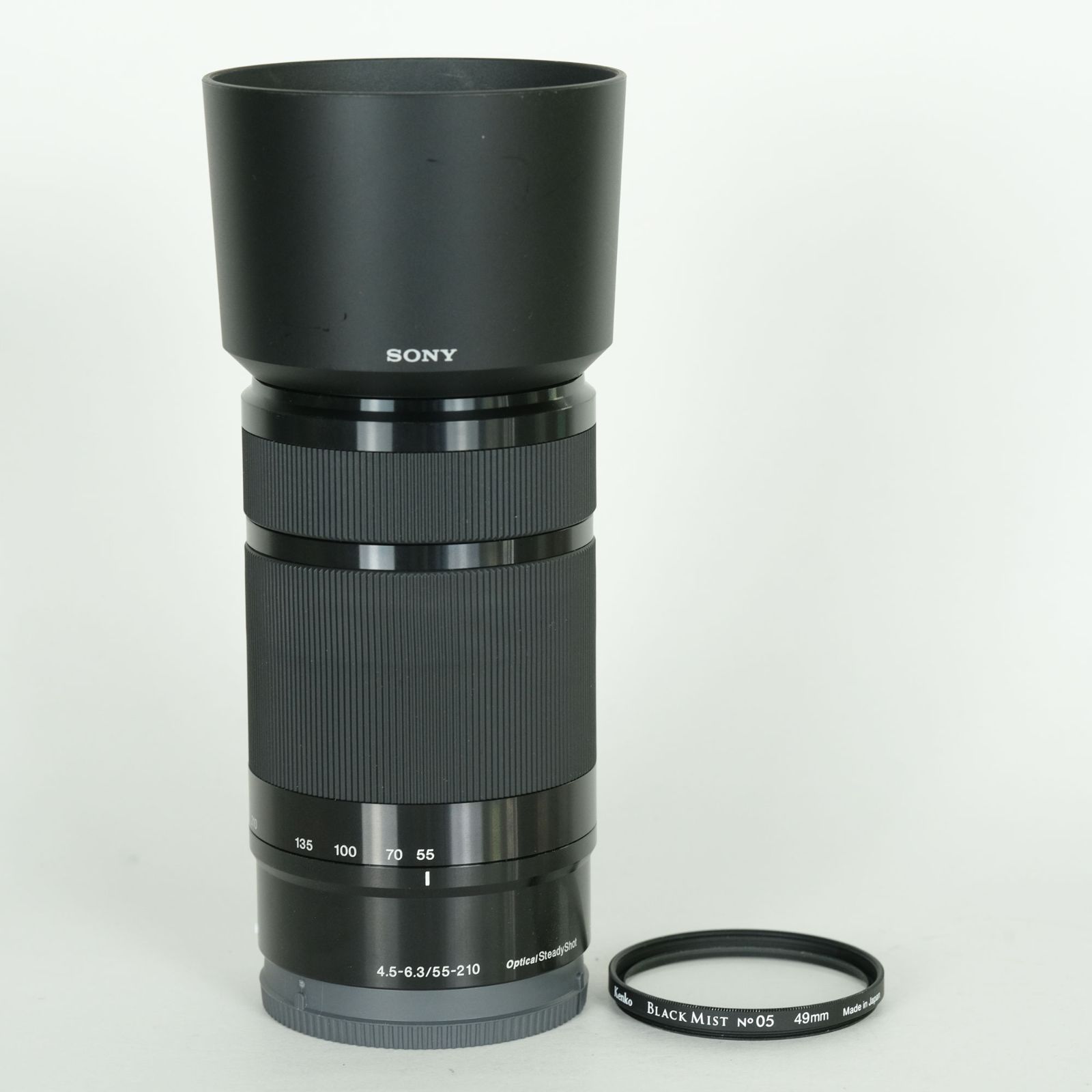 美品 | ブラックミストフィルター付] SONY E 55-210mm F4.5-6.3 OSS