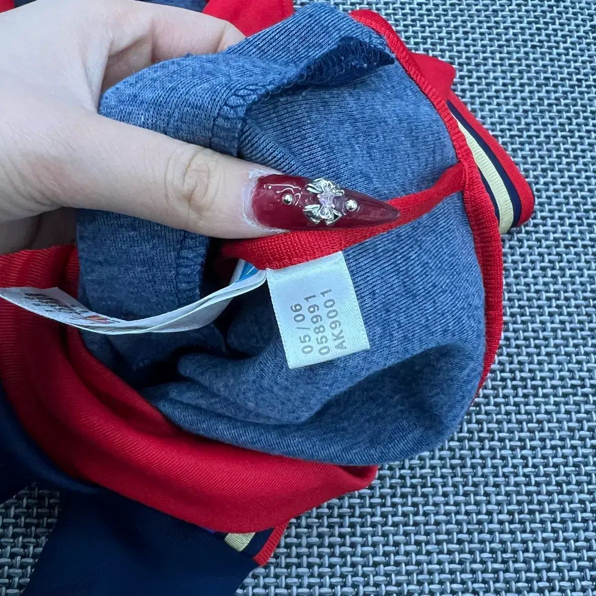 トラックジャージ ネイビー