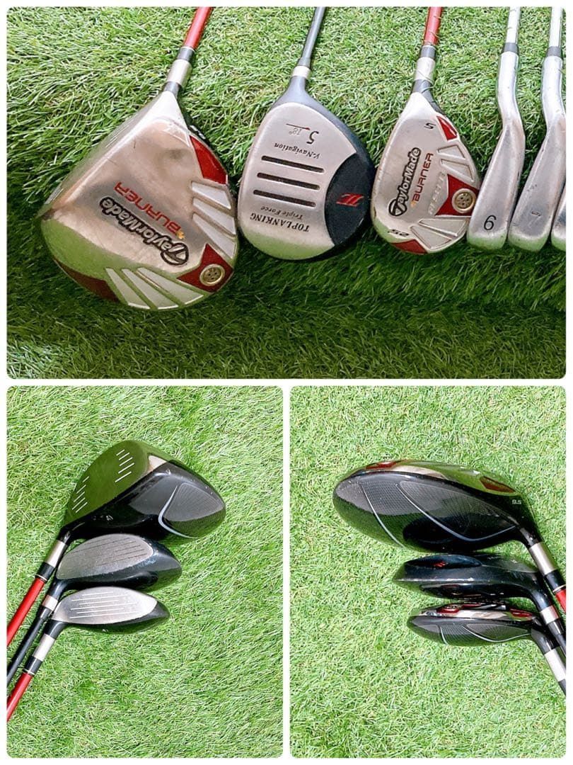 H10 テーラーメイド 初心者オススメ ゴルフクラブセット メンズ 12本