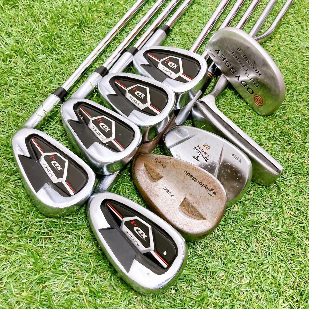 H10 テーラーメイド 初心者オススメ ゴルフクラブセット メンズ 12本
