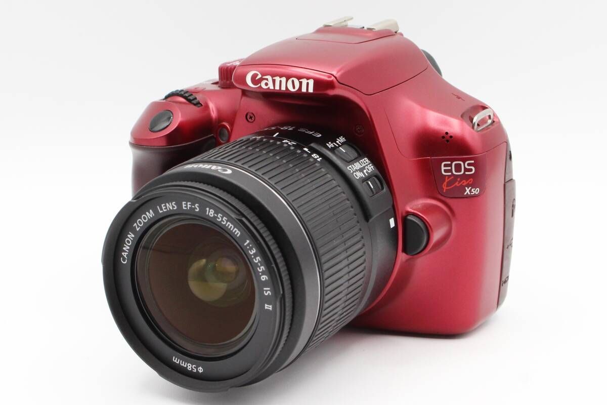 極上品☆《ショット数15735回 》キヤノン Canon EOS kiss X50 レンズ