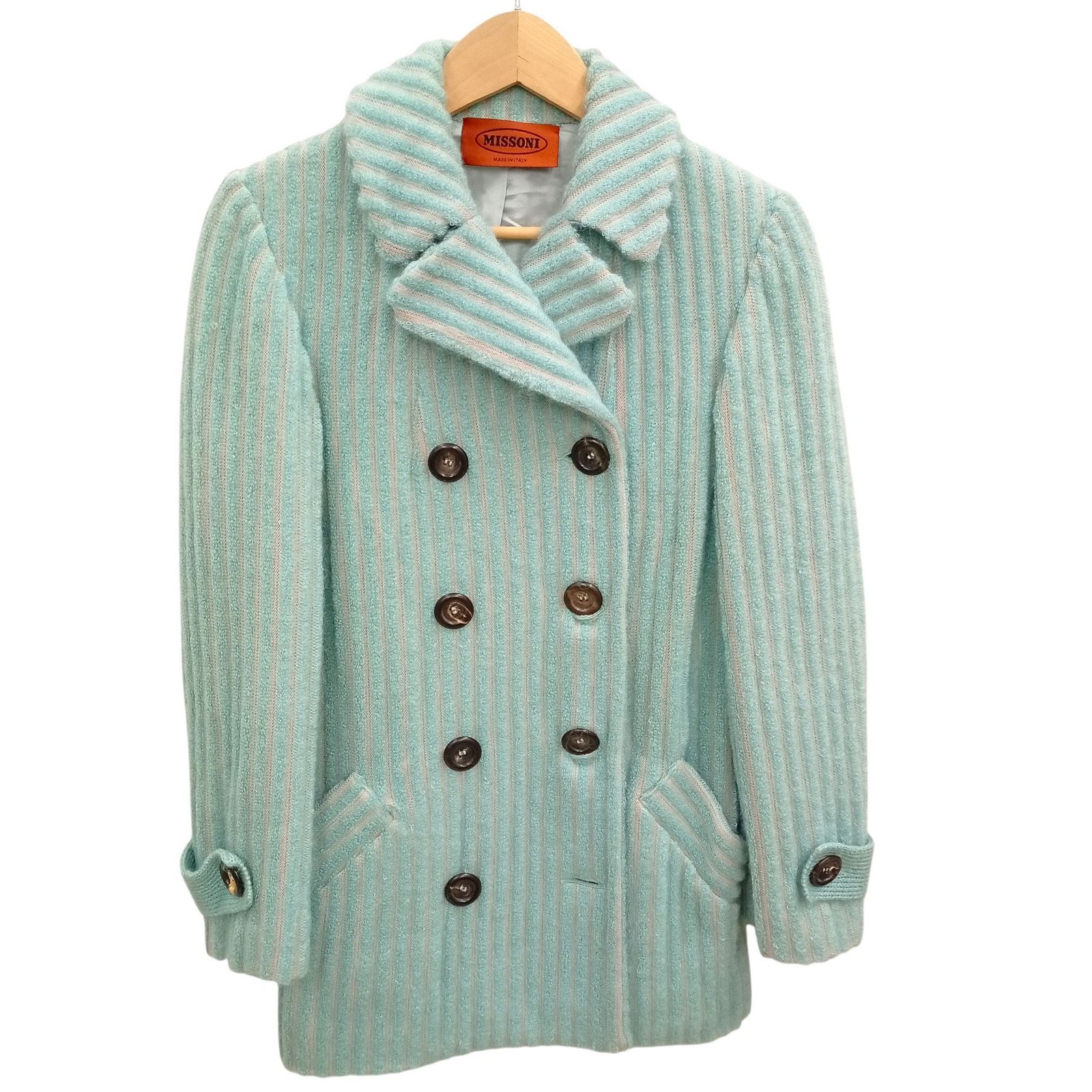 Missoni ミッソーニ イタリア製 モヘアブレンド ジャケット コート