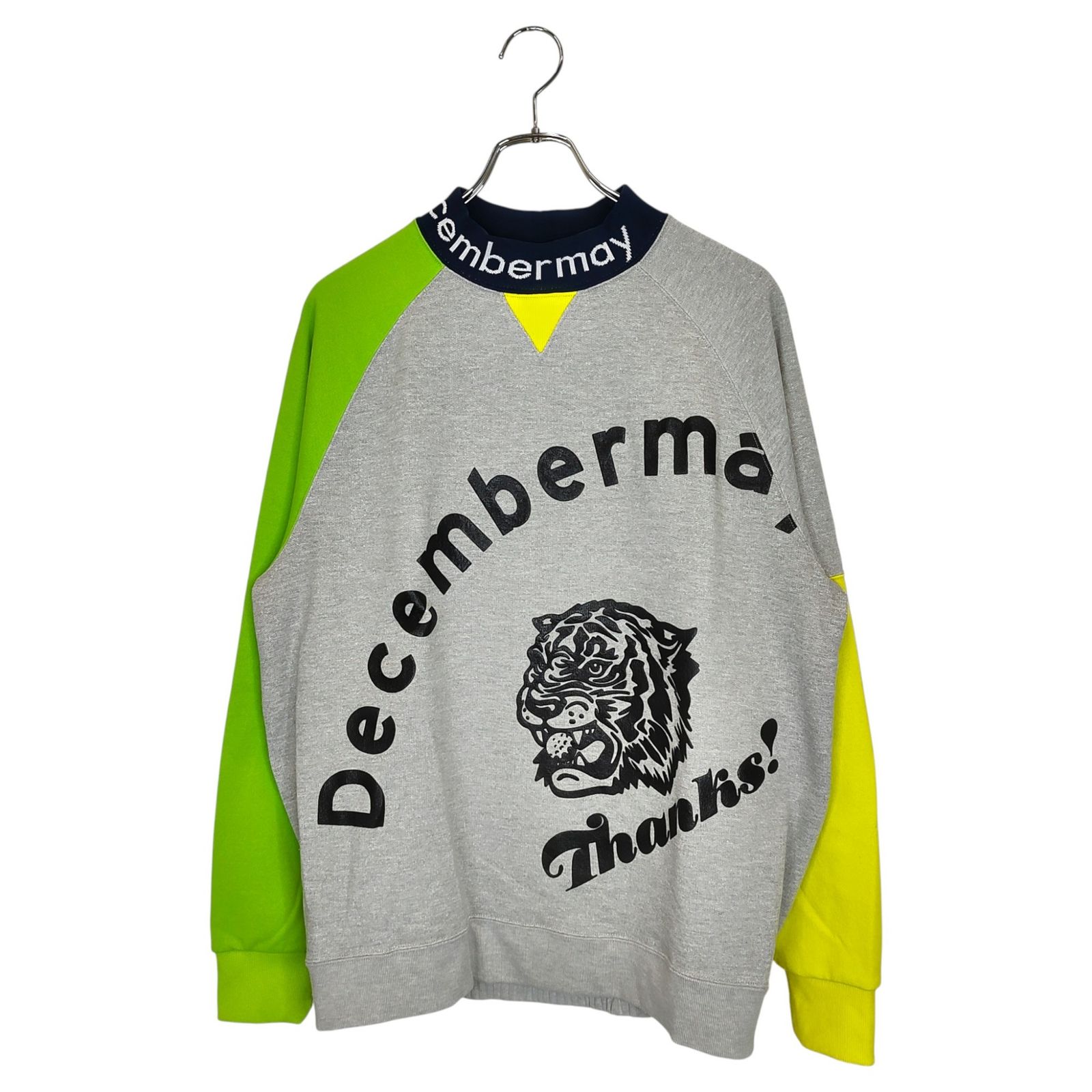 DECEMBERMAY ディセンバーメイ Lovers Tiger mock neck 長袖 モック
