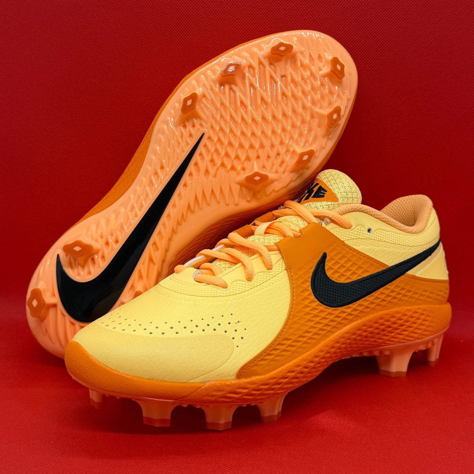 ナイキ 野球スパイク ダイアモンドゲーマーMCS オレンジ